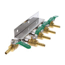 Stainless Steel Gas Distributor 4 Way Manifold CO2 Brand New 4 Way Home Brew