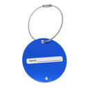 Travel Luggage Suitcase Baggage Safety Name Label Airplane Design Luggage Tag Travel Accessory Gift Blue