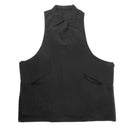 Salon Hairdressing Hair Cutting V-neck Vest Apron Cape Gown for Barber Stylist with Pocket