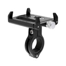 Anti-slip Bike Bicycle Cycle Motorcycle Mount Holder for Universal Mobile Phone Clip Stand Black