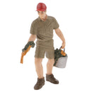 Realistic Male Rancher People Figurine Model Action Figure Kids Toy Gift
