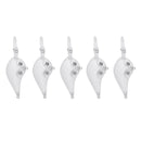 5pcs Unpainted Hard Fishing Lures Blank Crankbaits DIY Fishing Body 9.5cm