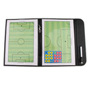 Utility Magnetic Football Coaching Board Coaches Folding Board Folder with Marker & Keychain Lanyard