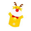 Elk Deer Nonwoven Hand Puppets DIY Set Puppet Christmas Story Telling Toys