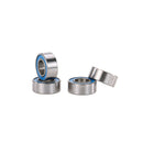4 Pieces AXA1218 Steel Ball Bearings with Blue Rubber Seals 5x10x4mm for 1/10 AXIAL SCX10 RC Racing Car Parts