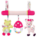 Cut Animal Baby Stroller Hanging Toys Car Seat Crib Puppet Rattles Handbells