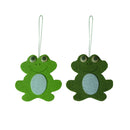 2pcs Creative Easter Hanging Decoration Easter Frog Strap Party Home Ornament Gift