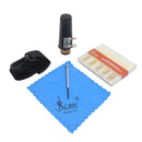 Clarinet Mouthpiece Cap Neck Strap Cleaning Cloth Reeds Repair Tool Replacement Parts 3.94x3.54x1.97inch