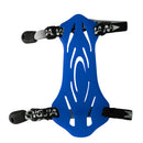 Lightweight Easy Carry Durable Archery Professionals Players Rubber Arm Guard Safety Protection Gear With 2 Straps - Blue