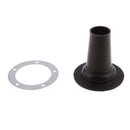 Black Marine Crimping Line Boot 90*100mm With Metal Gasket For Boat Yacht