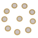 15mm Transducer Piezoelectric Ceramic Sounder Element Buzzer Disc Copper
