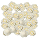 100 Piece Artificial Foam Rose Flower Heads For Wedding Decoration DIY Flower Balls DIY Crafts Supplies 3.5cm