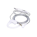 1 Pin 3.5mm Acoustic Tube Earpiece Headset for Yaesu Vertex FT-10R FT-60R VX-150 VX-210 VX-168 VX-5R Two Way Radio