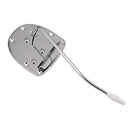 Electric Guitar Tremolo Bridge Tailpiece with Whammy Bar Screws for Jazzmaster Guitar Replacement Parts Silver