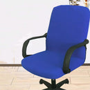 Home Office Computer Wheelchairs Chair Seat Cover Stretch Slipcovers - Blue
