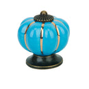 Cute Pumpkin Drawer Cabinet Bin Dresser Cupboard Pull Knob Handle With Screw Blue