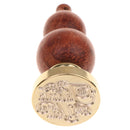 Sealing Wax Wooden Handle Design for Wedding Card Making Xmas Gift Thank You
