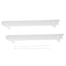 Rubber Bike Bicycle Chainstay Protectors Frame Chain Guard Nicks Scratches Preventor Black 220x22x25mm