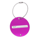 Travel Luggage Suitcase Baggage Safety Name Label Airplane Design Luggage Tag Travel Accessory Gift Purple