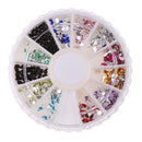 12Colors Nail Art Flatback Pearls Decor Beads DIY Scrapbooking Crafts Supply