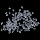 0.8mm Clear Oval Beads Fishing Rod Rig Beads Pack of 100