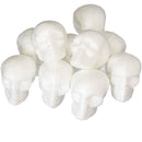 10 Pieces 55mm Creative Halloween Skull Polystyrene Styrofoam Foam DIY Materials