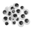 62 Pieces Mixed Movable Wiggly Eyes For Doll Dog Bear Eye Decor Crafts DIY