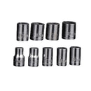9 Pieces - Hand Drive Socket Set Tool for Reversible Ratchet Wrench
