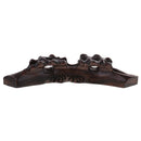 Handmade Wood Penholder Chinese Writing Brush Holder Arc Chinese Pen Rack