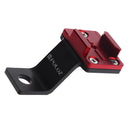 Aluminum Alloy Motorcycle Camera Mount Fixed Holder for GoPro 5/4/3/2/1 Red