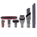 6pcs/set Vacuum Cleaner Kits Hose Connector Tools Brush Adapter Replacement Accessories for Dyson V6 V7 V8