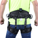 Safety Half Body Harness Sitting Bust Belt for Outdoor Rock Climbing Tree Arborist Aerial Construction Fall Arrest Protection