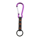 Hiking Travel Key Chain With Ring Carabiner Hook Buckle Hanging on Backpack Bag