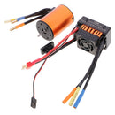 Waterproof 3650 3900KV Brushless Motor + 60A ESC Set for 1/10 RC Car Truck Accessories