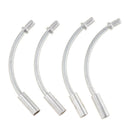 20Pcs 90 Degree Brake Noodle Guide Boots Front Rear Set For MTB Flexible Road Bicycle Bike Parts Accessories