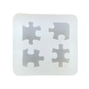 Silicone Molds Jewelry Decorating Pendant Charm DIY Making Mould Crafts Puzzle Shape