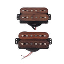 Pack of 2 Rose Wood Electric Guitar Humbucker Double Coil Pickups Neck/ Bridge