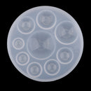 82mm Silicone Domed Cabochon Mold Mould Resin Casting For Jewelry Making