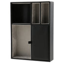 Multifunctional Exquisite Black PU Leather Jewelry & Storage Box For Unisex