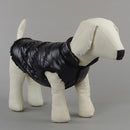 Pet Dog Puppy Cat Clothing Supplies Winter Warm Padded Coat Down Jacket Vest Apparel Outfit Black L