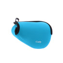 Fashionable Shockproof Soft Case Inner Camera Pouch Bag for Sony A6000 16-50mm Lens Blue