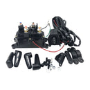 12VDC ATV UTV Solenoid Relay Contactor+Winch Rocker Thumb Switch Wiring Combo
