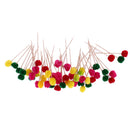 Approx.Pack of 50 Honeycomb Hawaiian Tropical Cocktail Party Fruit Umbrella Picks
