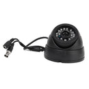 Set Of DC 12V High Resolution Easy To Install Security Camera With Set Screws Black
