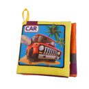 Colorful Baby Kids Cloth Cognize Book- Car