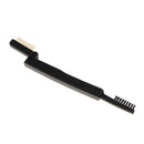 Folding Eye Lash Brow Comb Steel Teeth, Dual Sided Eyelash Mascara Brush Applicator, Eyebrow Grooming Tool for Makeup