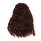 1/4 BJD Doll DIY Wig Lovely Long Curly Hair, DIY Wig Hair High-temperature Wire Handmade Hairpiece Doll Wig (Coffee)