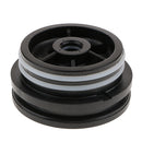 RO Housing End Cap With 2 O-Rings For 4" Membrane Fresh Water Systems Parts,Durable Plastic (ABS)