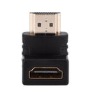HDMI 90 Degree Right Angle Adapter High Speed HDMI Male to Female Connector Adapter for TV Stick