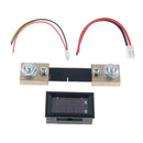 Dual Red Blue LED Digital Voltmeter Ammeter Current Volt Meter Gauge Tester 0-100 A